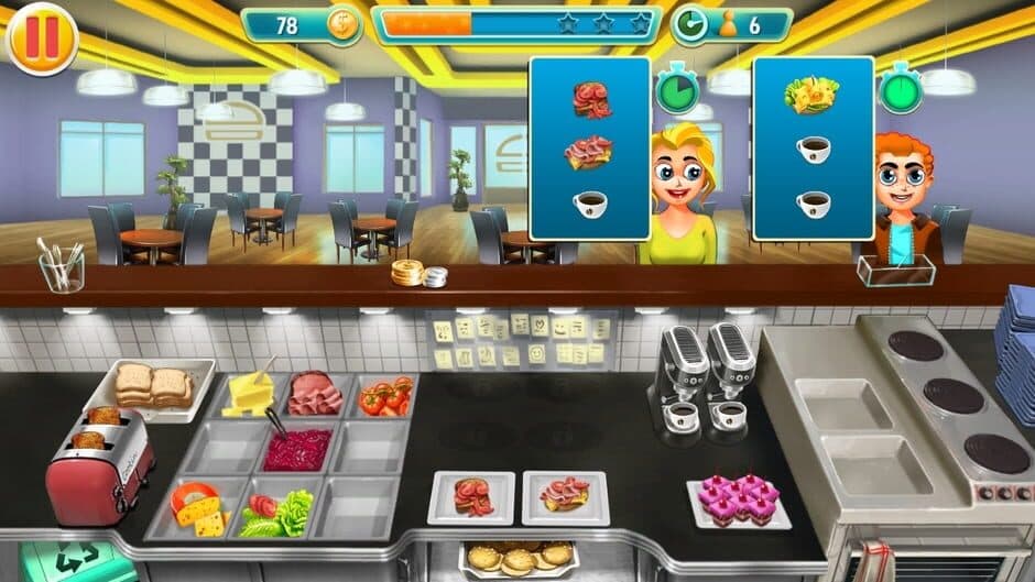 Breakfast Bar Tycoon: Couch Co-op Edition screenshot 2