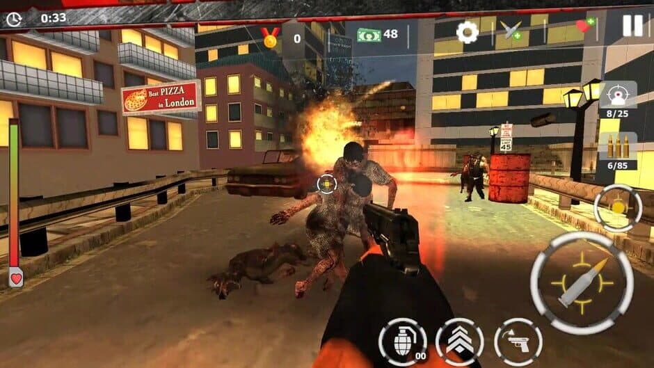 Zombie Survivor: Undead City Attack screenshot 3