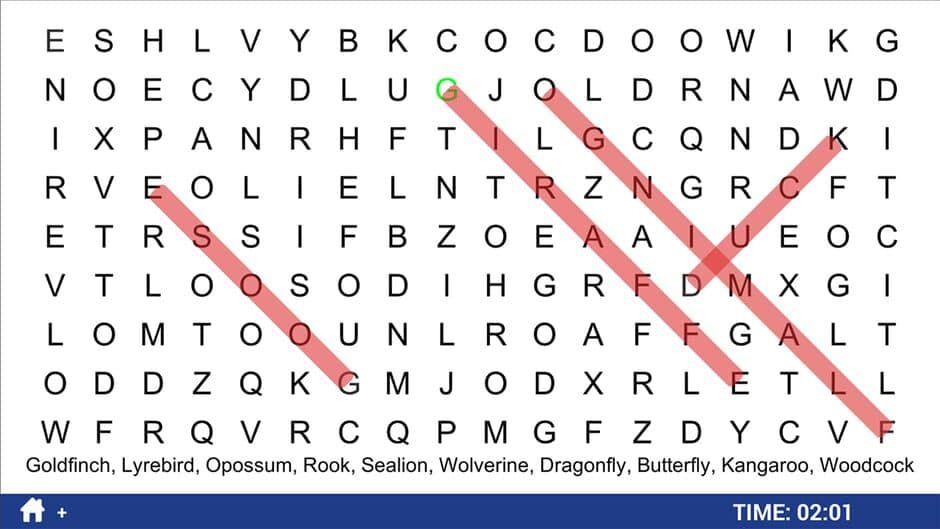 Word Search Puzzle: Find the Words! screenshot 1