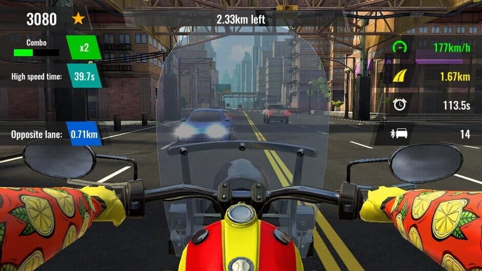 Moto Rush GT: Back To School Edition screenshot 5