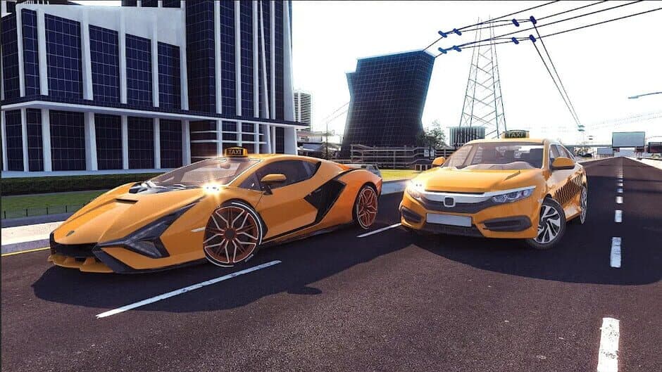 Taxi Simulator in City screenshot 4