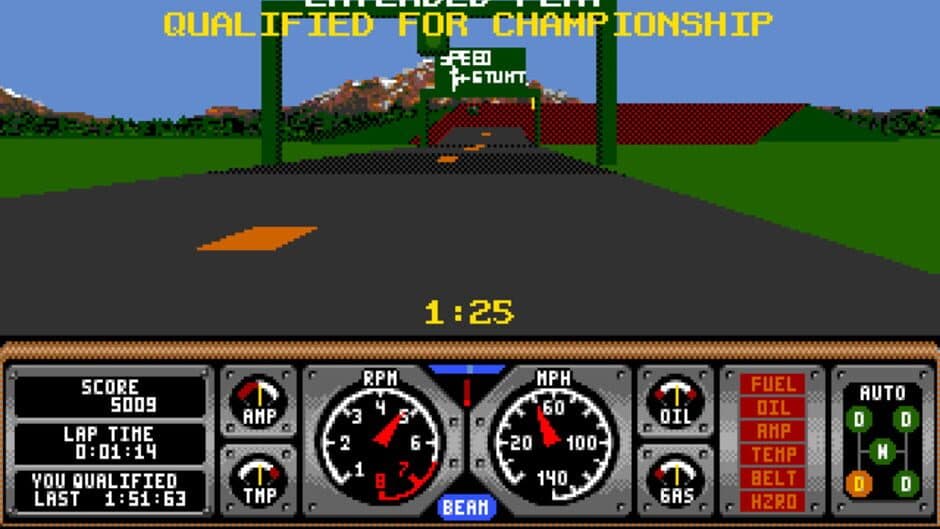 Hard Drivin' screenshot 3