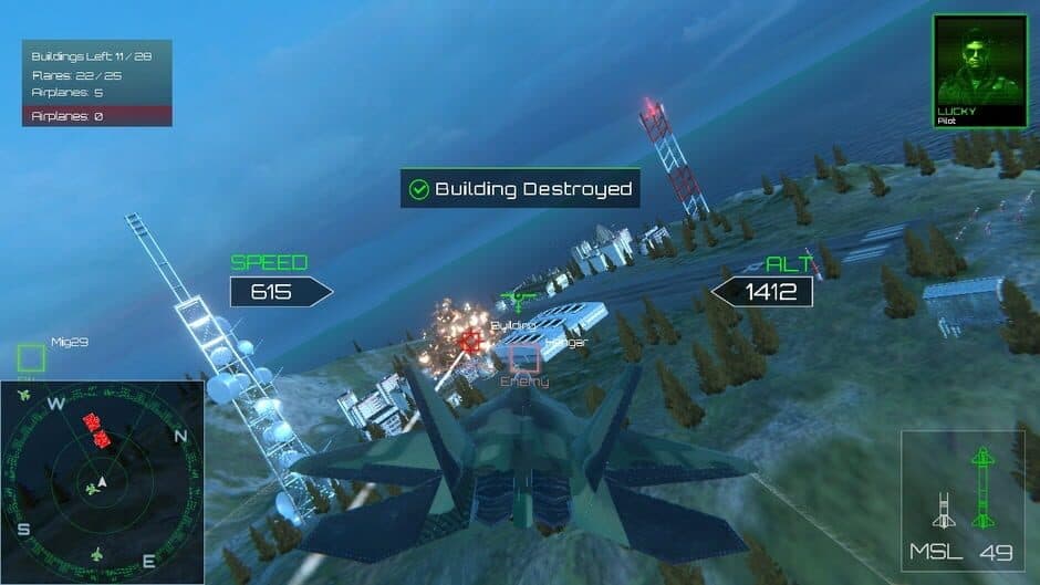 AirJet Fighter Sky Dominators: Aerial Assault screenshot 3