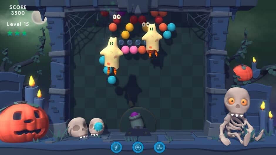 Halloween Bubble Shooter screenshot 3