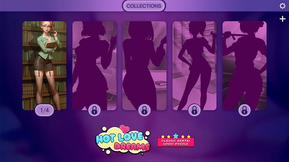 Hot Love Dreams: Classic Hentai Logic Puzzle screenshot 1