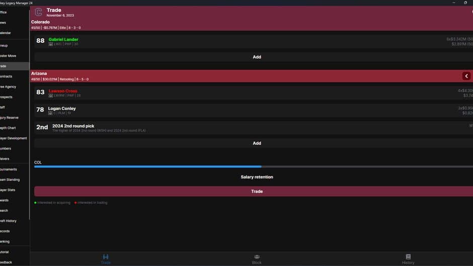 Hockey Legacy Manager 24 screenshot 6