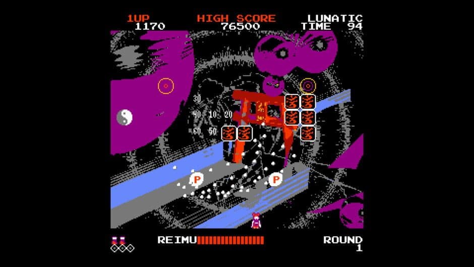 Touhou 1: The Highly Responsive to Prayers NES Demake screenshot 1