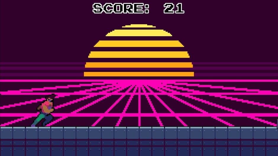 Synthwave Runner screenshot 4