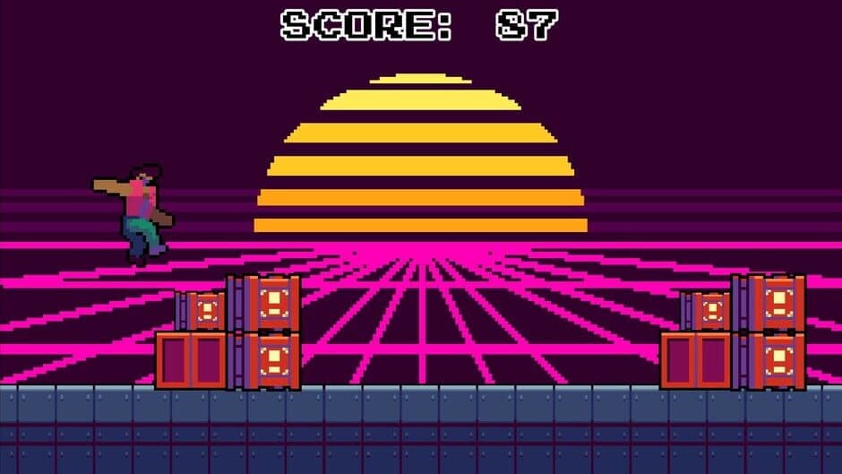 Synthwave Runner screenshot 1