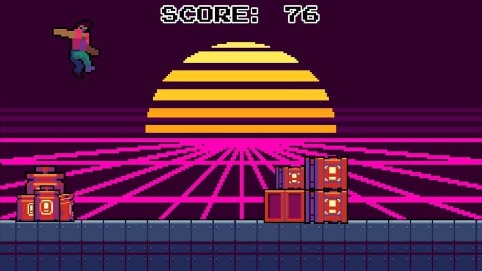 Synthwave Runner screenshot 2