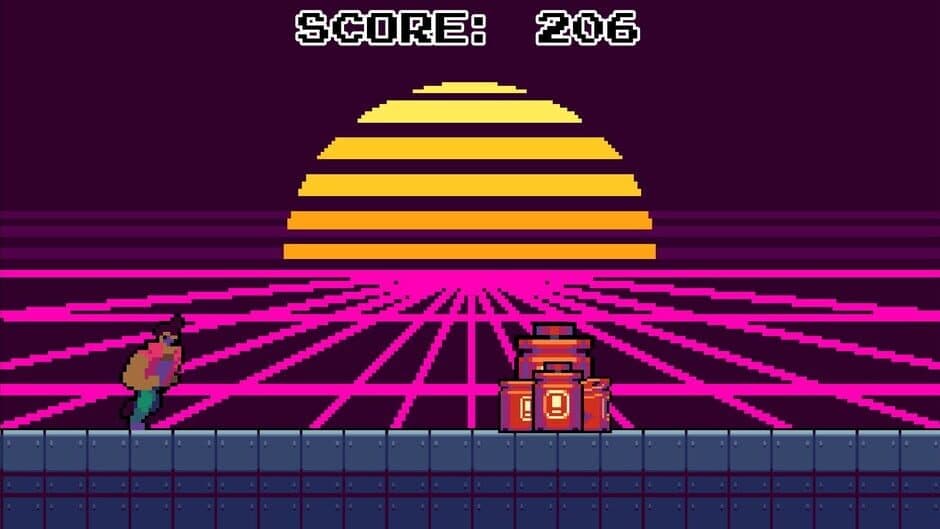 Synthwave Runner screenshot 3