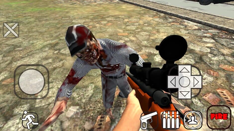 Zombie Sniper Shooting 3D screenshot 2