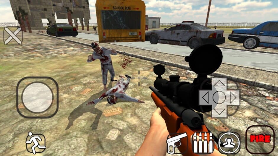 Zombie Sniper Shooting 3D screenshot 3