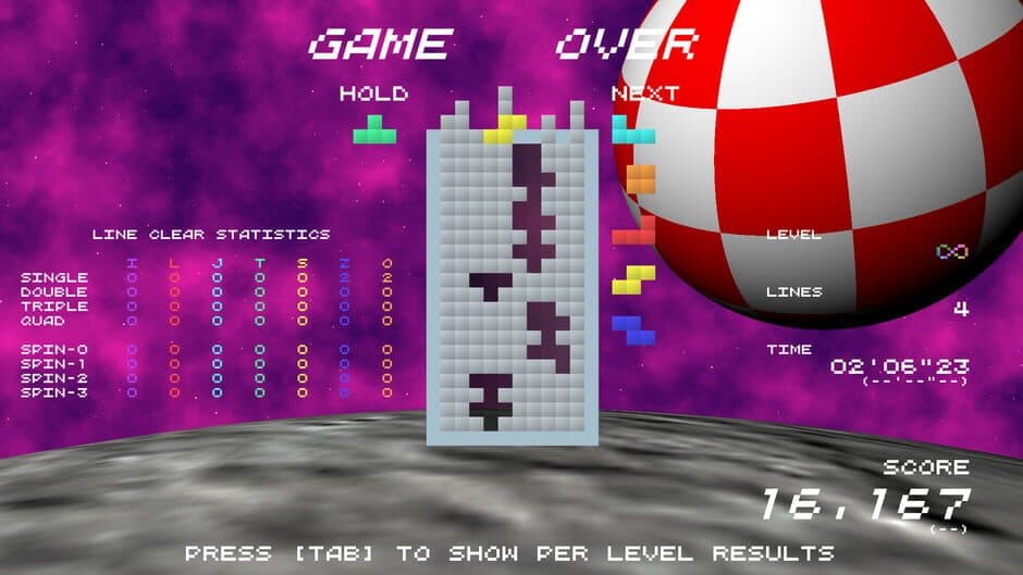Example Block Game screenshot 1