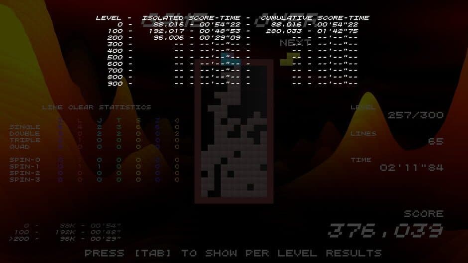 Example Block Game screenshot 2