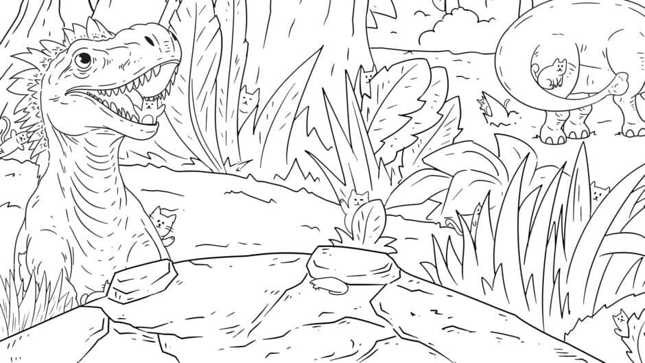 Dino Cats screenshot 2