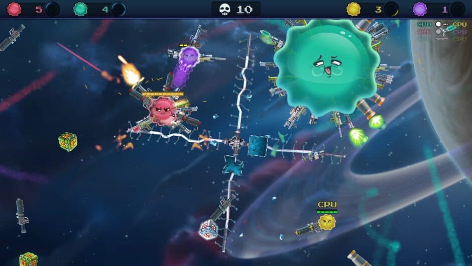 Armed and Gelatinous: Couch Edition screenshot 2