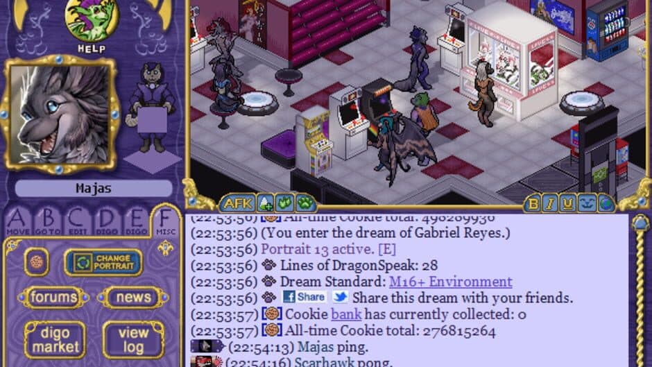 Furcadia screenshot 1