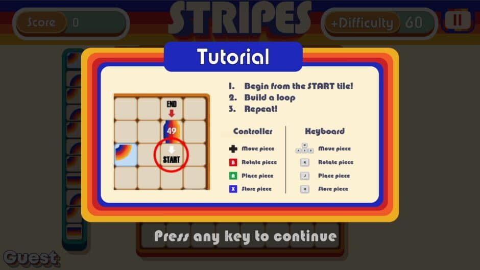 Stripes screenshot 1