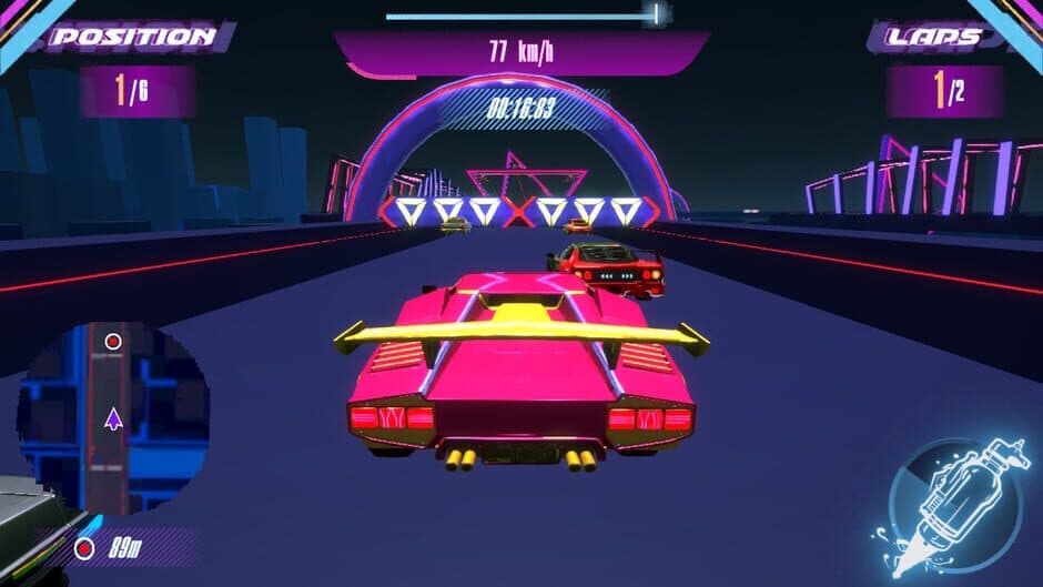 Cyber Racers: Retro Neon Punk Drift screenshot 5