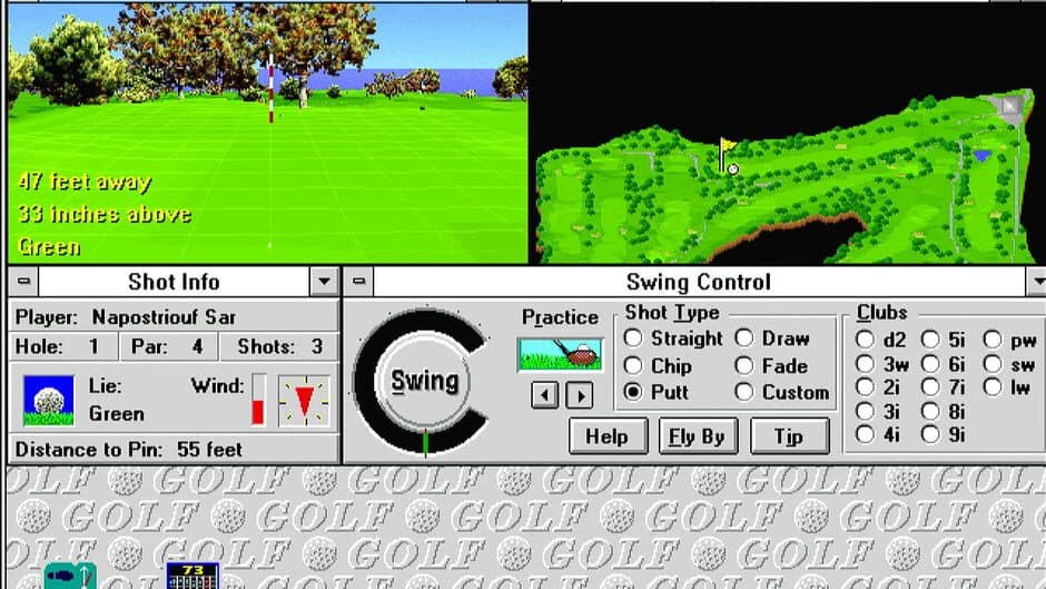 Microsoft Golf screenshot 4