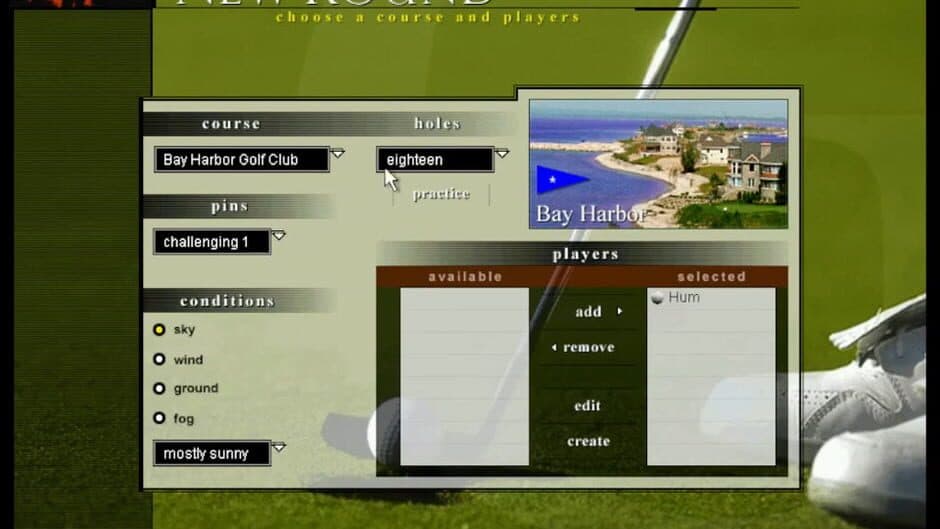 Microsoft Golf 1999 Edition screenshot 3