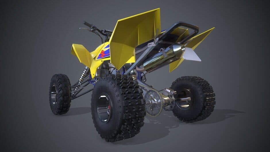 MX vs. ATV All Out: 2011 Suzuki LT-R450 screenshot 1