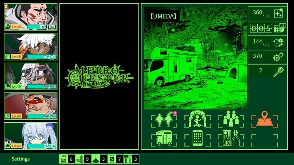 Metro Quester: Osaka screenshot 3