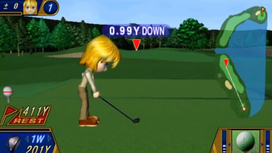 Golf Shiyou yo 2: Aratanaru Chousen screenshot 1