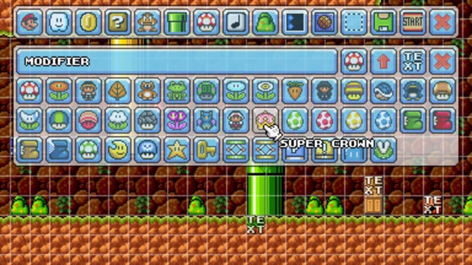 Mario Editor screenshot 1