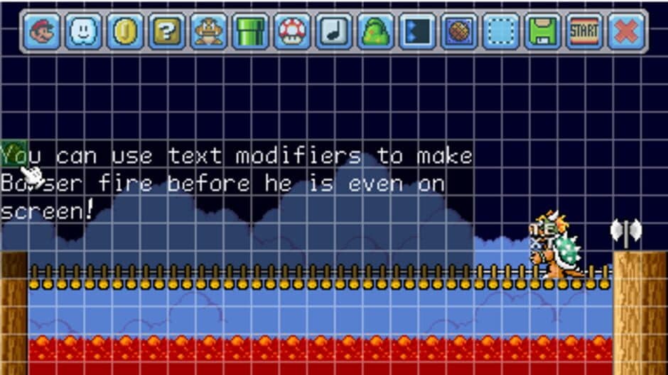 Mario Editor screenshot 2