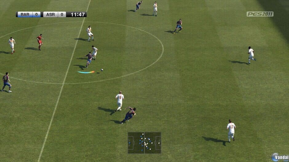 Pro Evolution Soccer 2011 screenshot 4