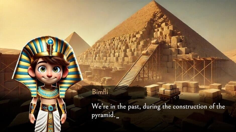 Bimfli & His Time Travels: Egypt screenshot 2