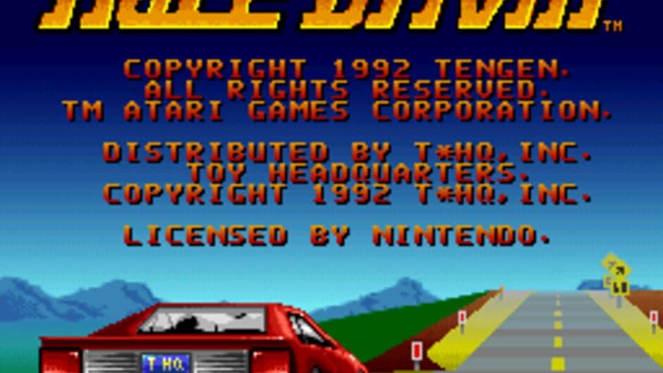 Race Drivin' screenshot 2