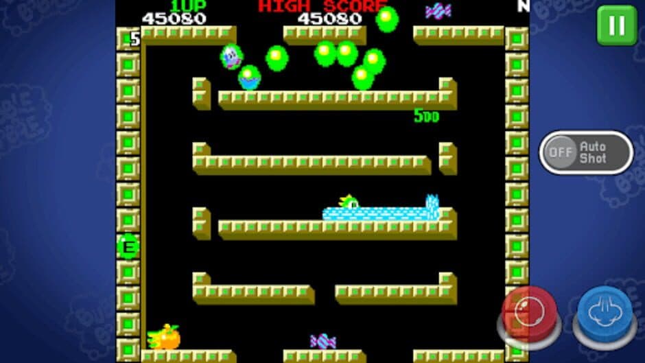 Bubble Bobble Classic screenshot 1