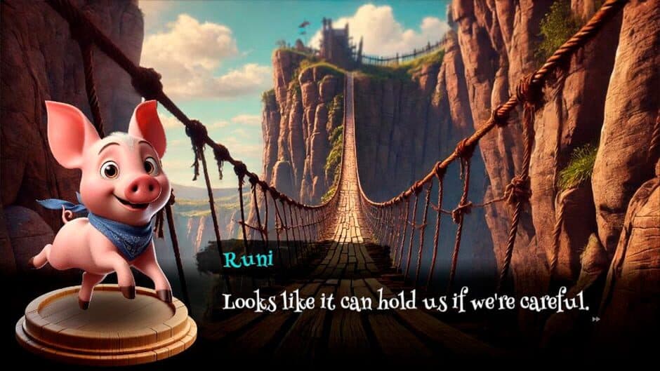 The Brave Little Pigs screenshot 1