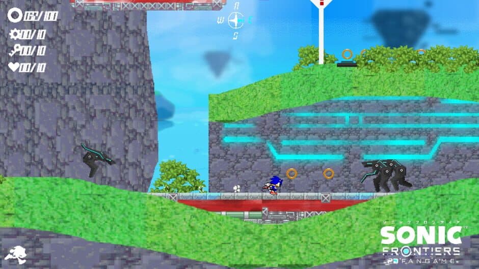 Sonic Frontiers 2D screenshot 1