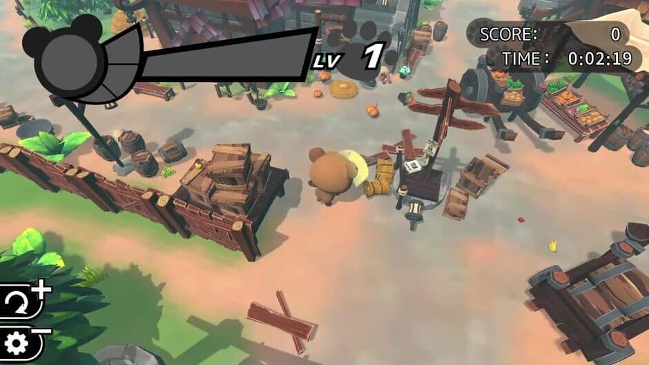 Kumakichi & Nyanzou Birth Destruction God DX screenshot 3