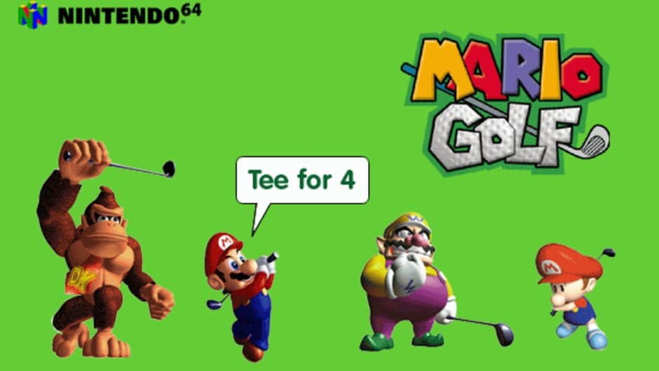 Mario Golf screenshot 1
