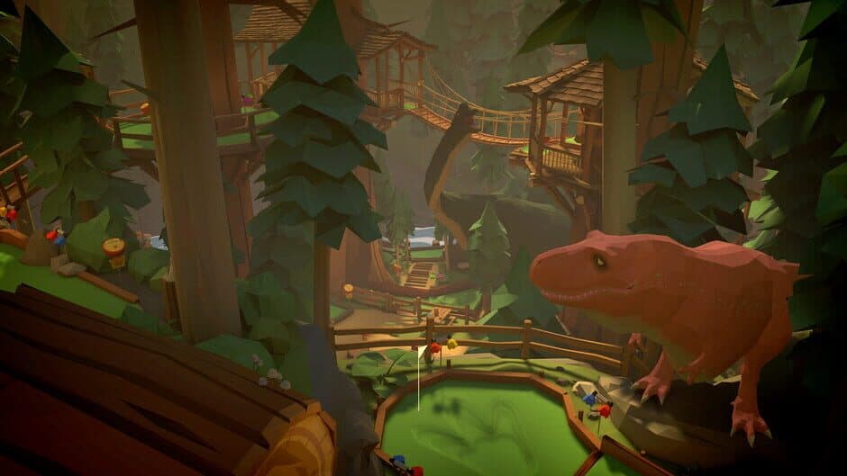 Walkabout Mini Golf: Raptor Cliff's screenshot 1