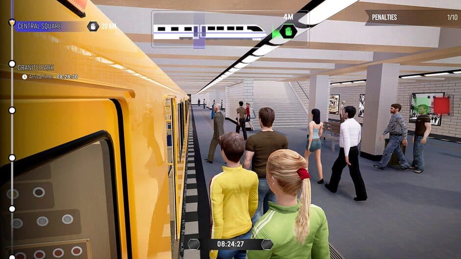 Subway Simulator 2025: City Train screenshot 4
