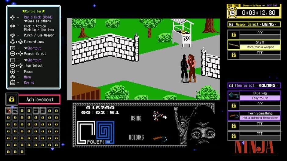 Jalecolle Famicom Ver. The Last Ninja screenshot 2