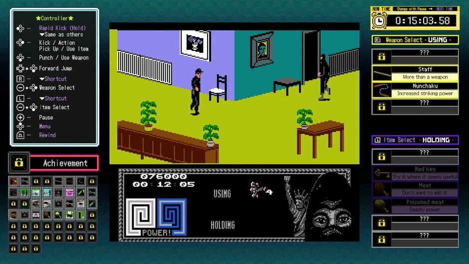 Jalecolle Famicom Ver. The Last Ninja screenshot 5