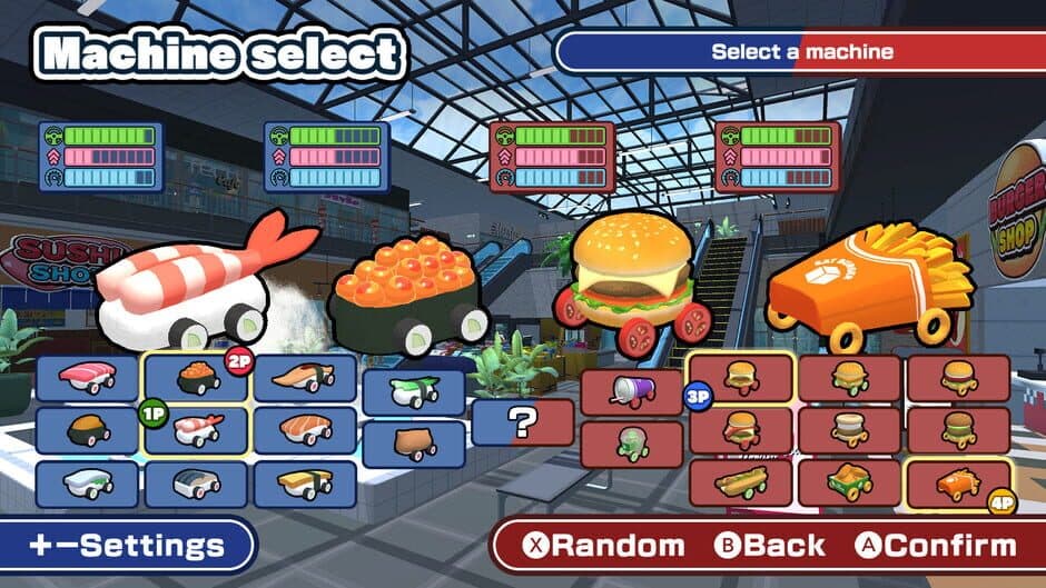 Sushi vs. Burger Race screenshot 2