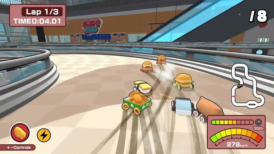 Sushi vs. Burger Race screenshot 3