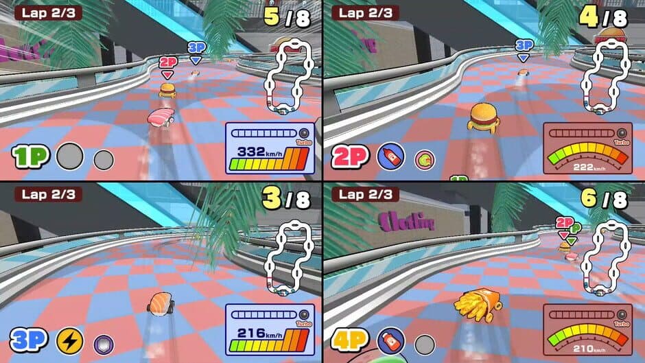 Sushi vs. Burger Race screenshot 5