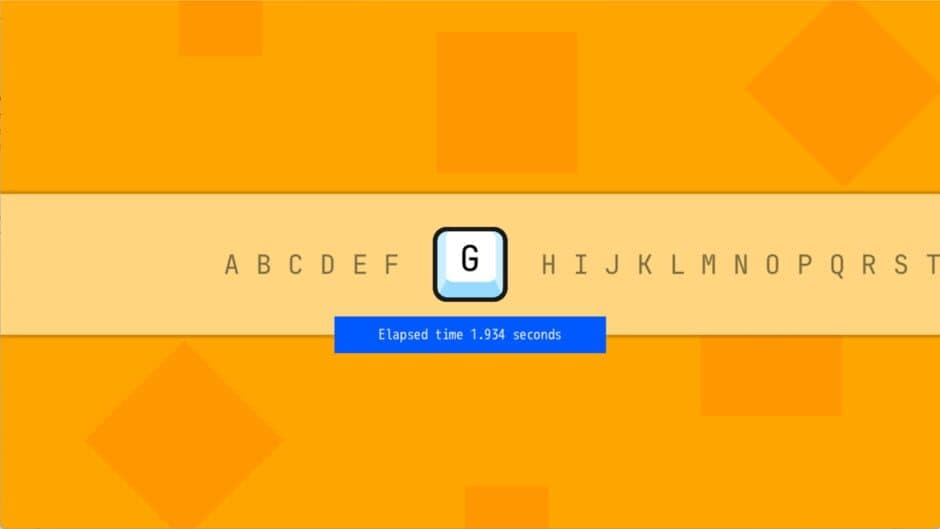 A Game About Typing The Alphabet screenshot 1