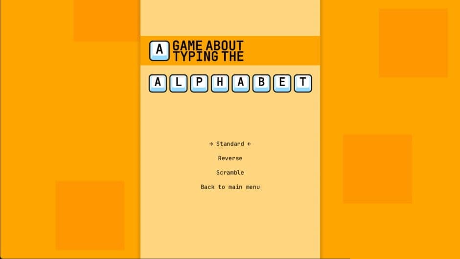 A Game About Typing The Alphabet screenshot 4