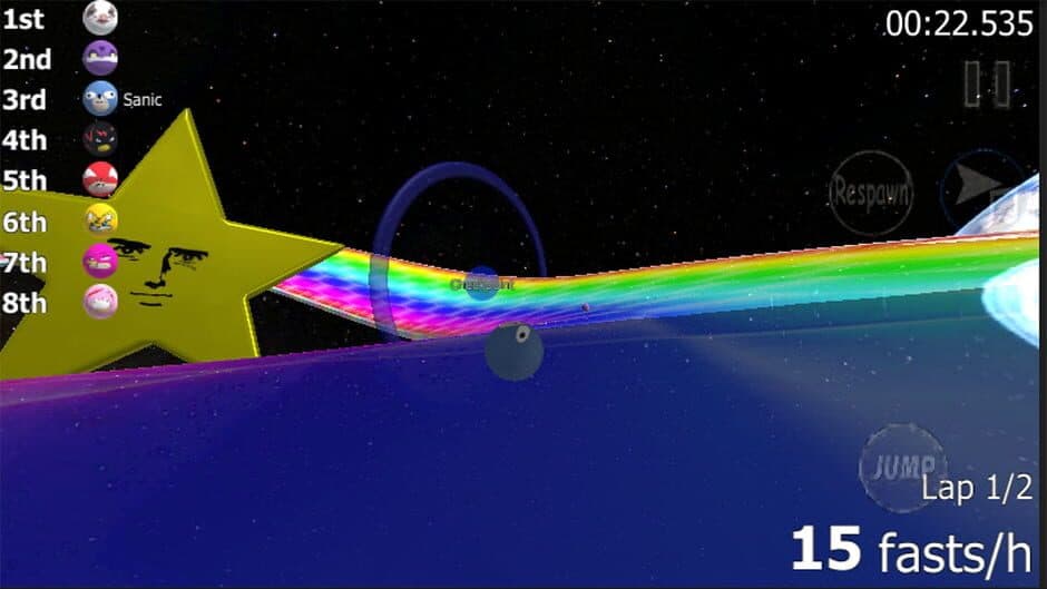 Sanic Ball screenshot 2