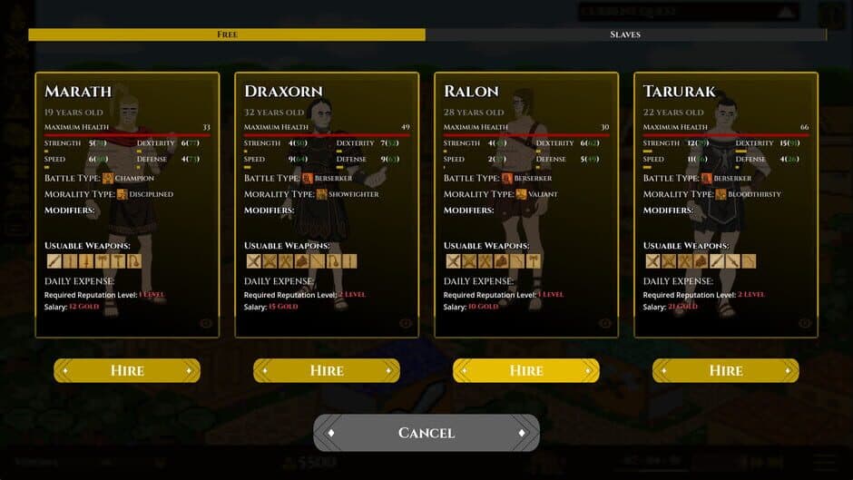 Ludus Manager screenshot 2